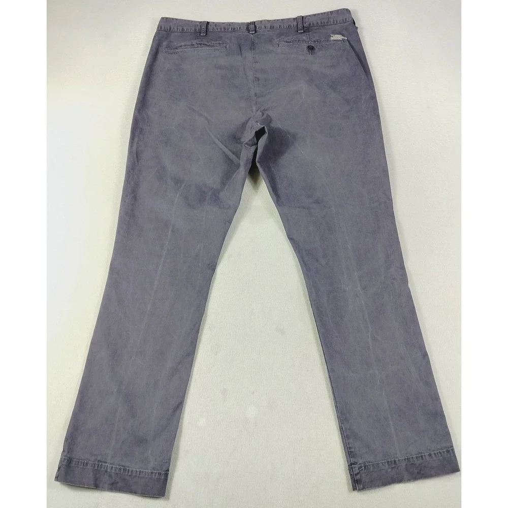 Denim & Supply Ralph Lauren Pants Mens 40 Gray Stretch Chino Business Casual